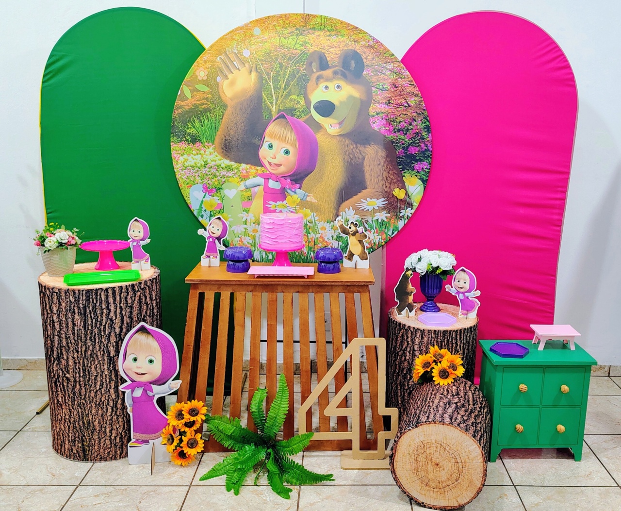 Kit Premium Masha E Urso - CARLA CHIESA FESTAS