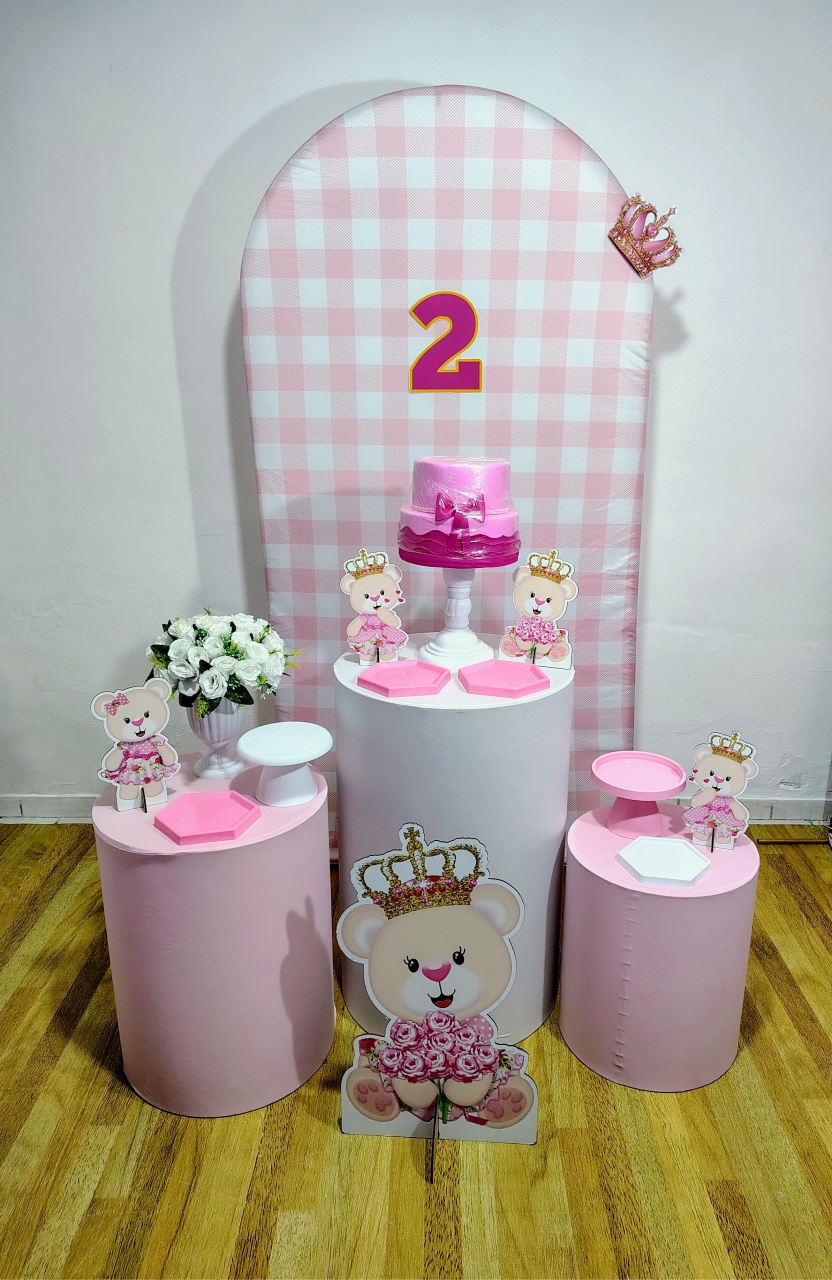 Kit Celebre Ursa Princesa  - CARLA CHIESA FESTAS