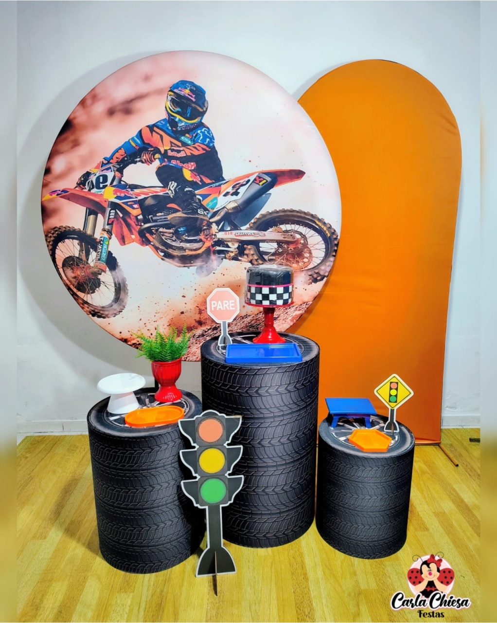 Kit Queridinho Moto  - CARLA CHIESA FESTAS
