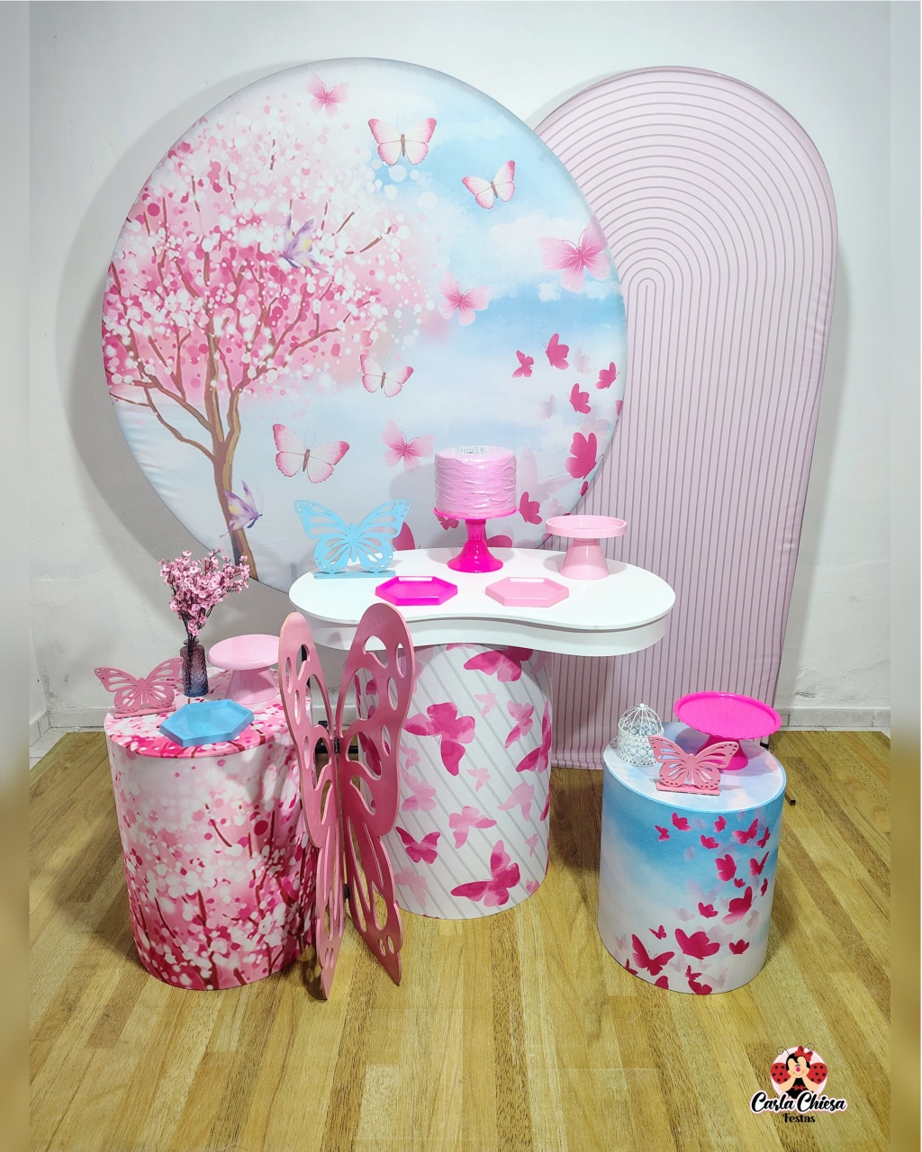 Linha Orgânica G - Jardim Floral Cerejeira - CARLA CHIESA FESTAS