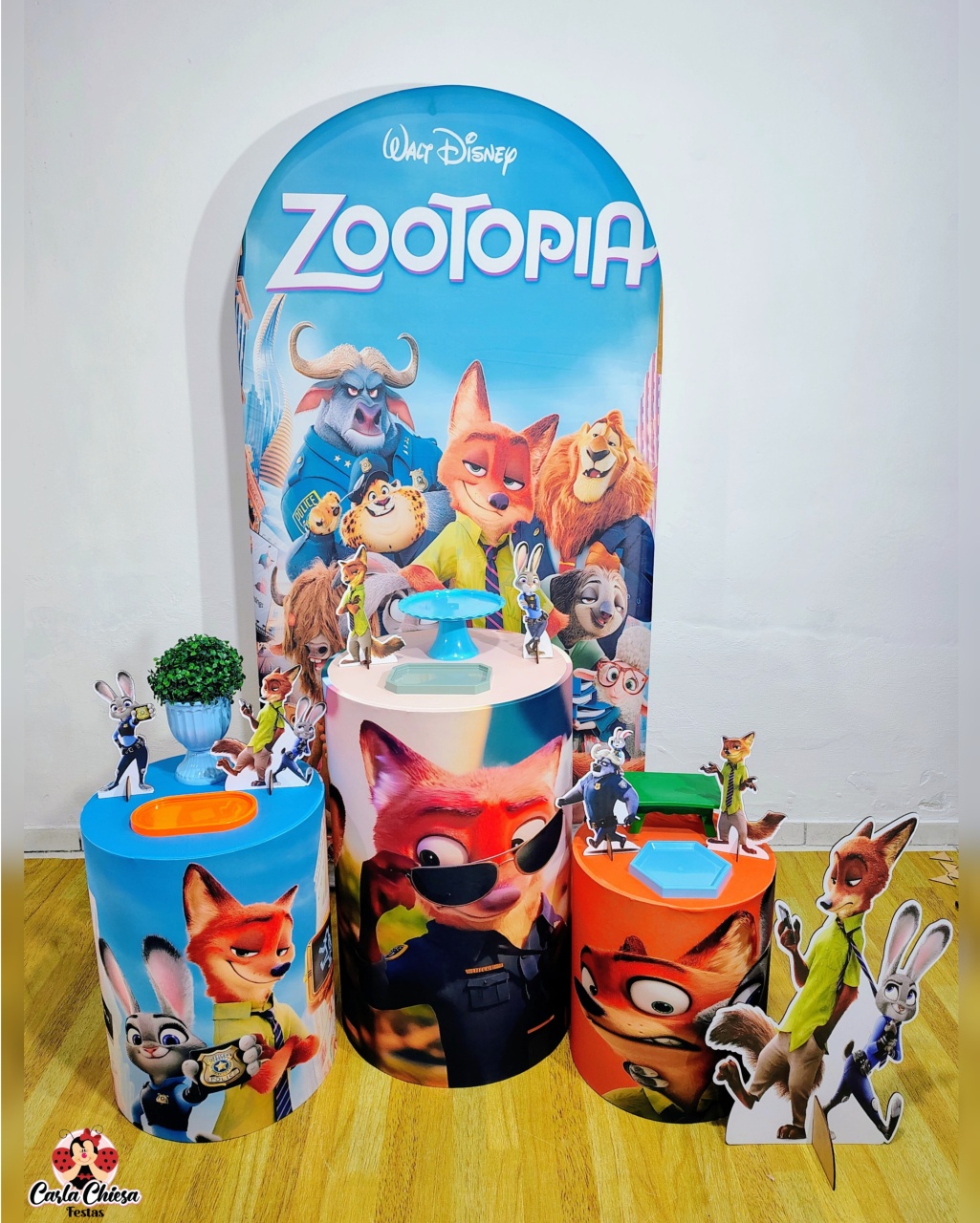 Kit Essencial Zootopia  - CARLA CHIESA FESTAS
