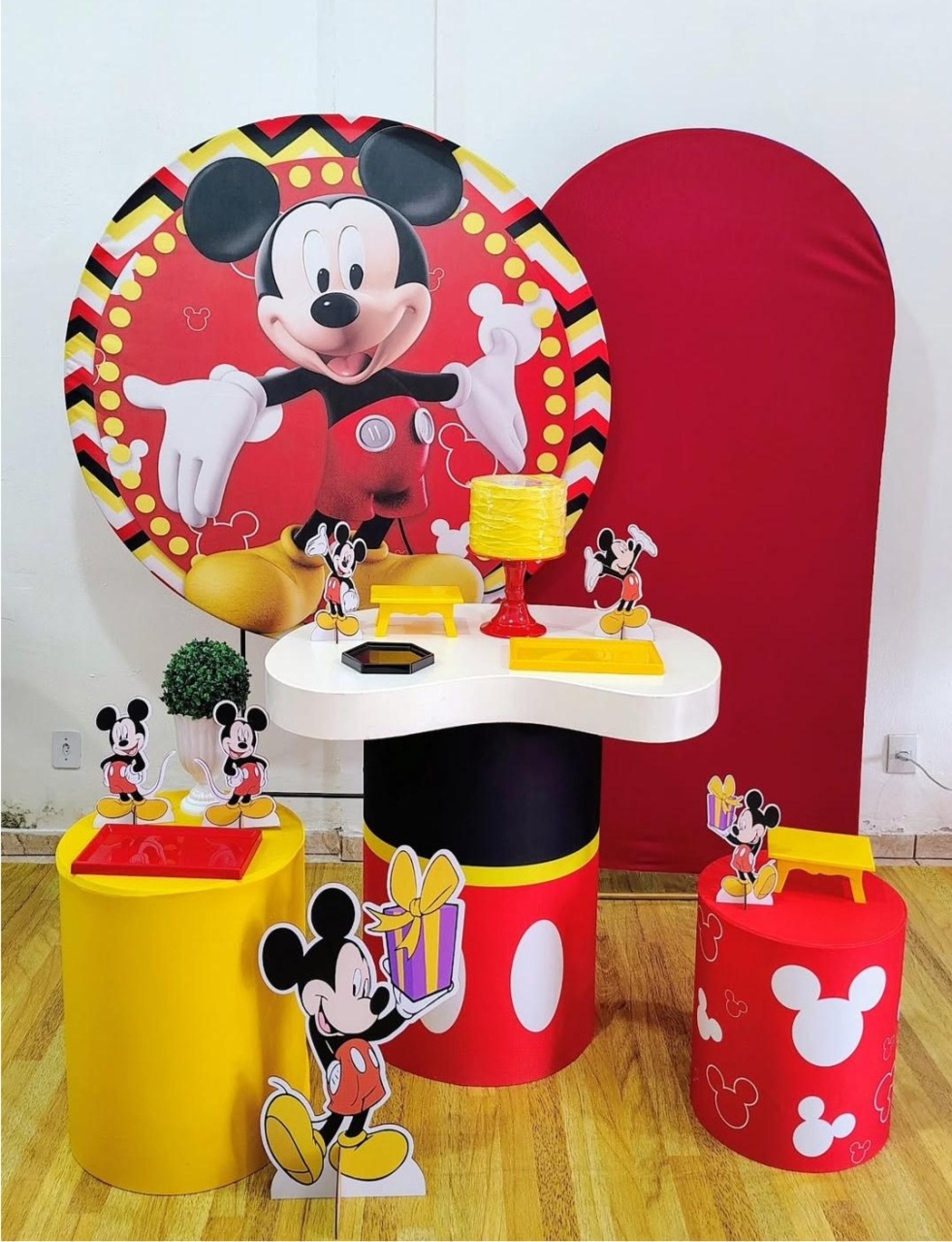 Decoração Mickey Linha Organica - CARLA CHIESA FESTAS