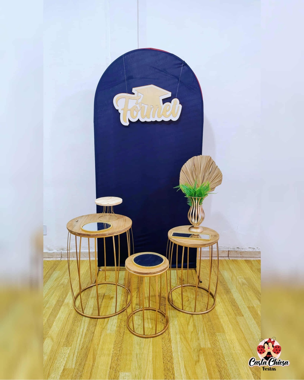 Composição Azul Marinho - CARLA CHIESA FESTAS