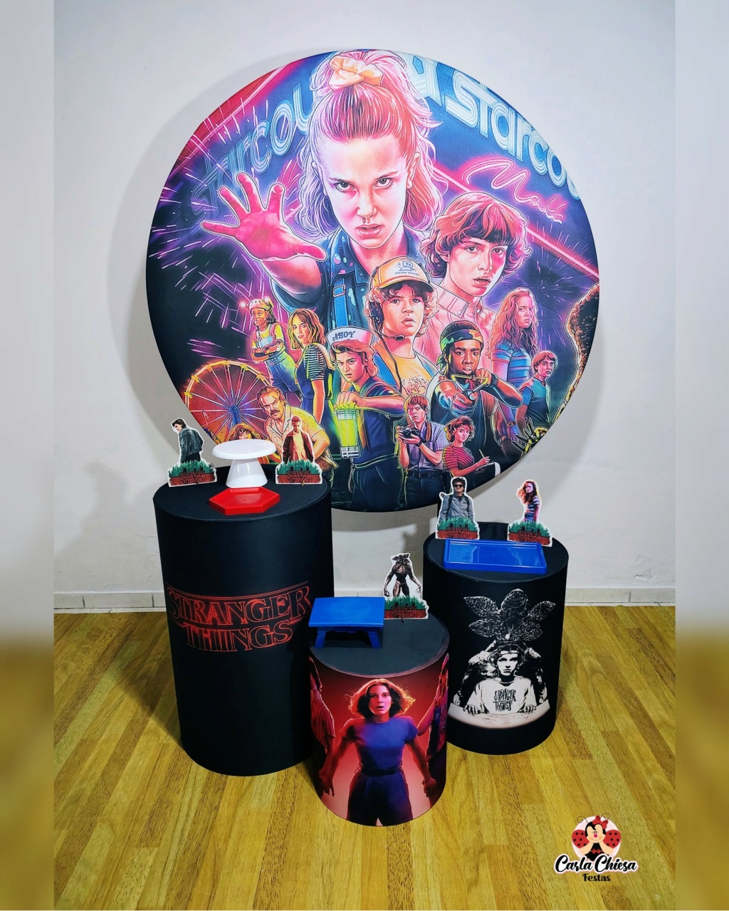 Kit Prata Stranger Things  - CARLA CHIESA FESTAS