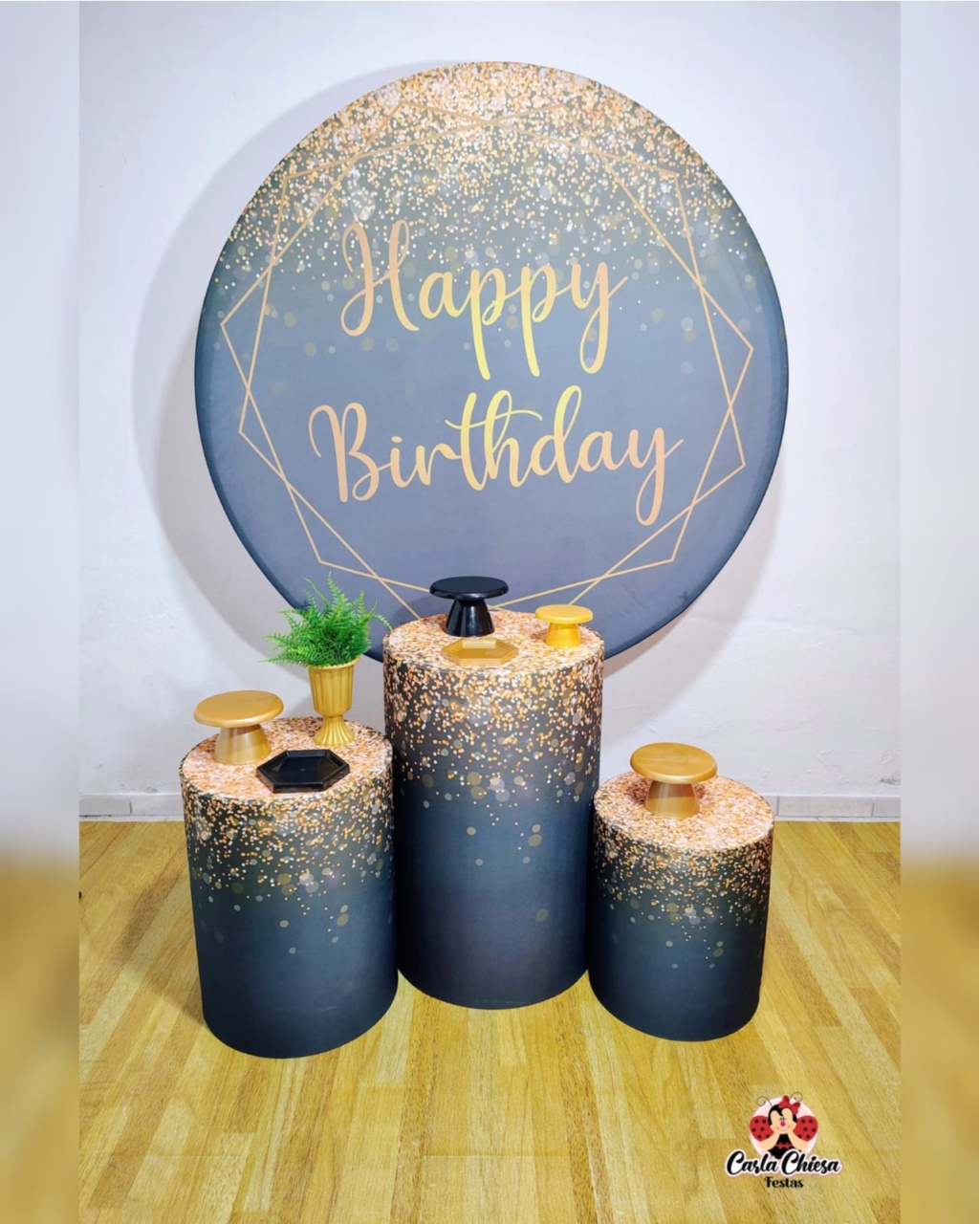 Kit Essencial ''Happy Birthday'' - CARLA CHIESA FESTAS