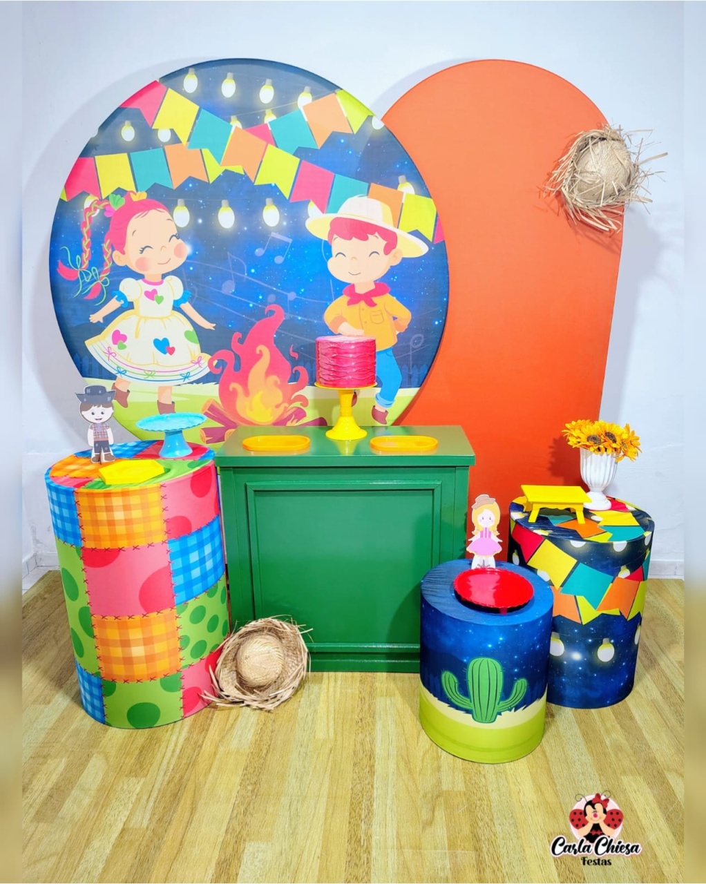 Kit Premium Arraial Caipirinhas - CARLA CHIESA FESTAS