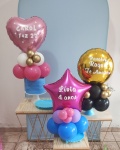 Arranjo Balão Foil Fixo - imagem 4