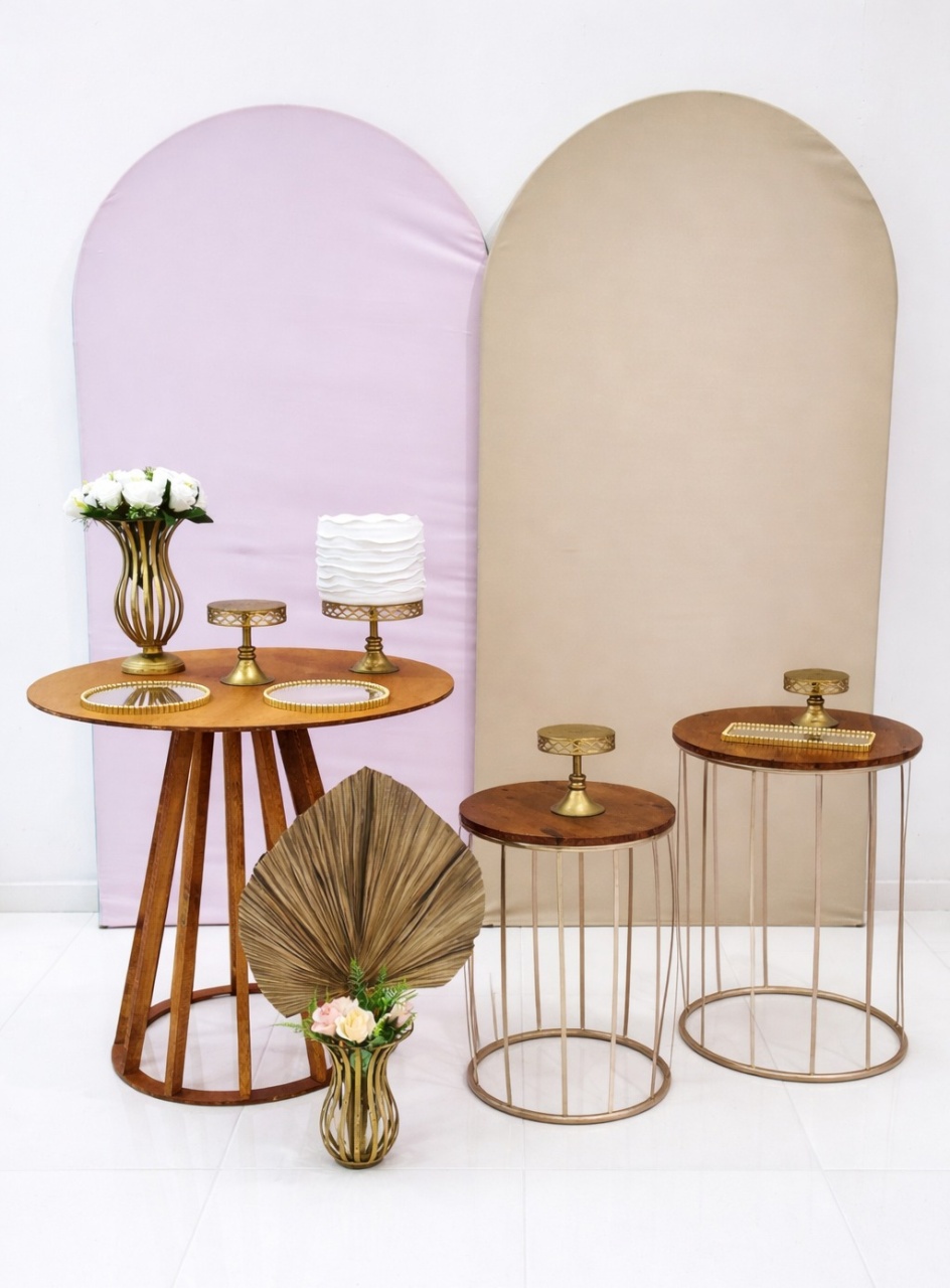 Kiit Premium Rosa E Bege  - CARLA CHIESA FESTAS