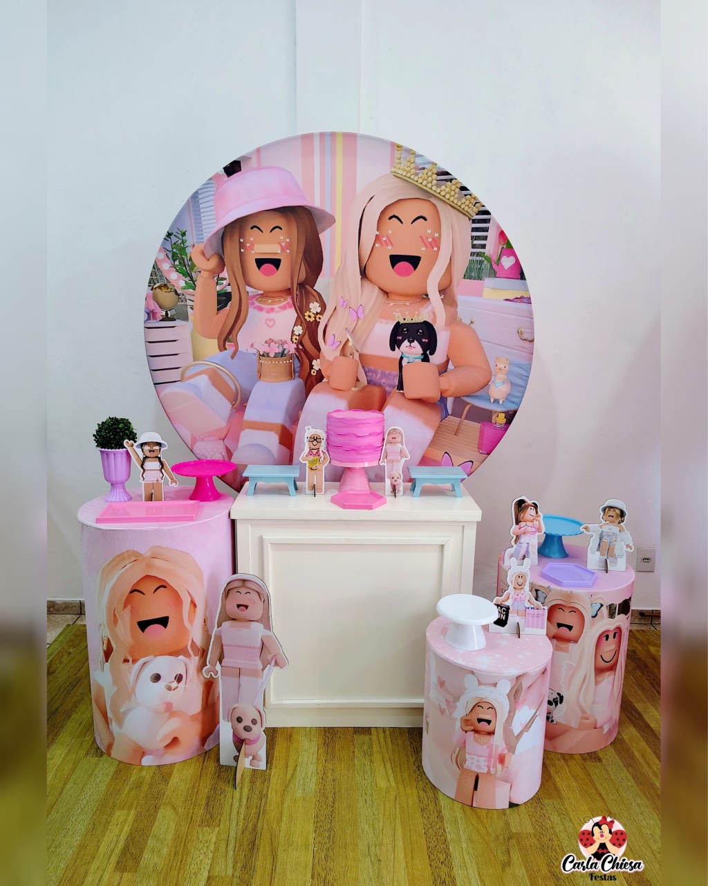 Kit Rubi Roblox Rosa - CARLA CHIESA FESTAS