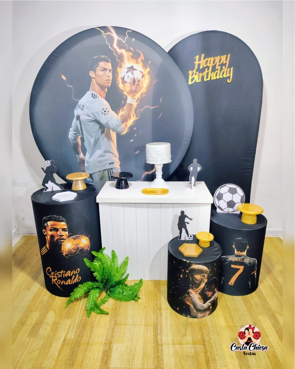 Kit Premium Cristiano Ronaldo - CARLA CHIESA FESTAS