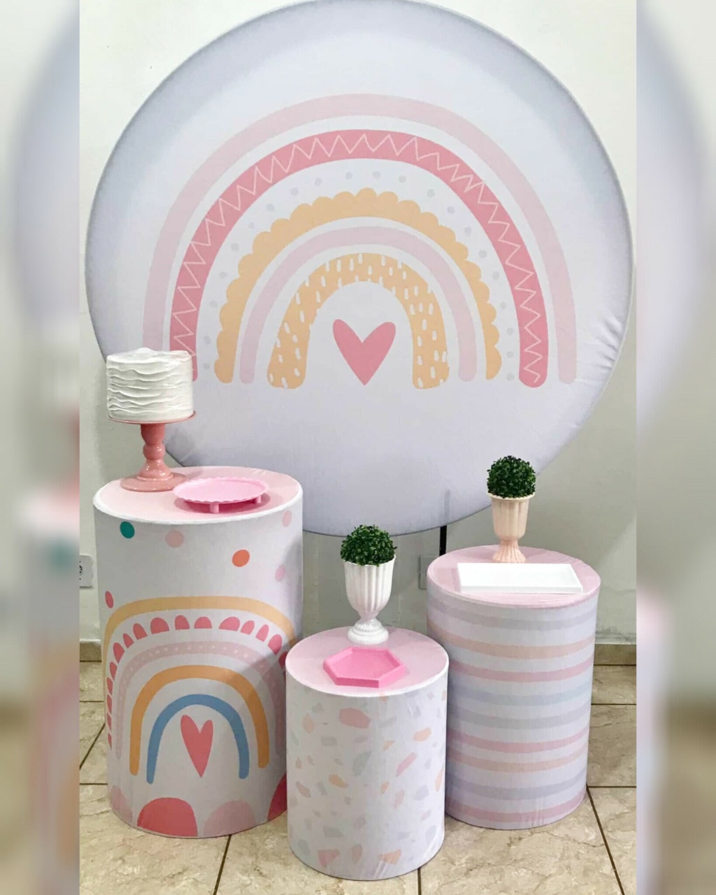 Kit Essencial Arco Irís Boho - CARLA CHIESA FESTAS