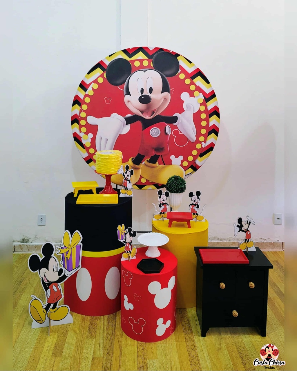 Kit Diamante Mickey - CARLA CHIESA FESTAS