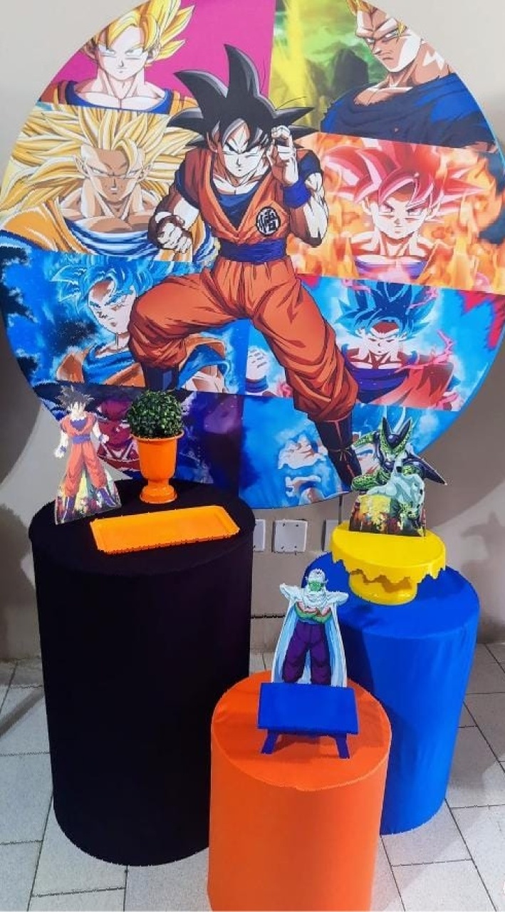 Kit Prata Dragon Ball - CARLA CHIESA FESTAS