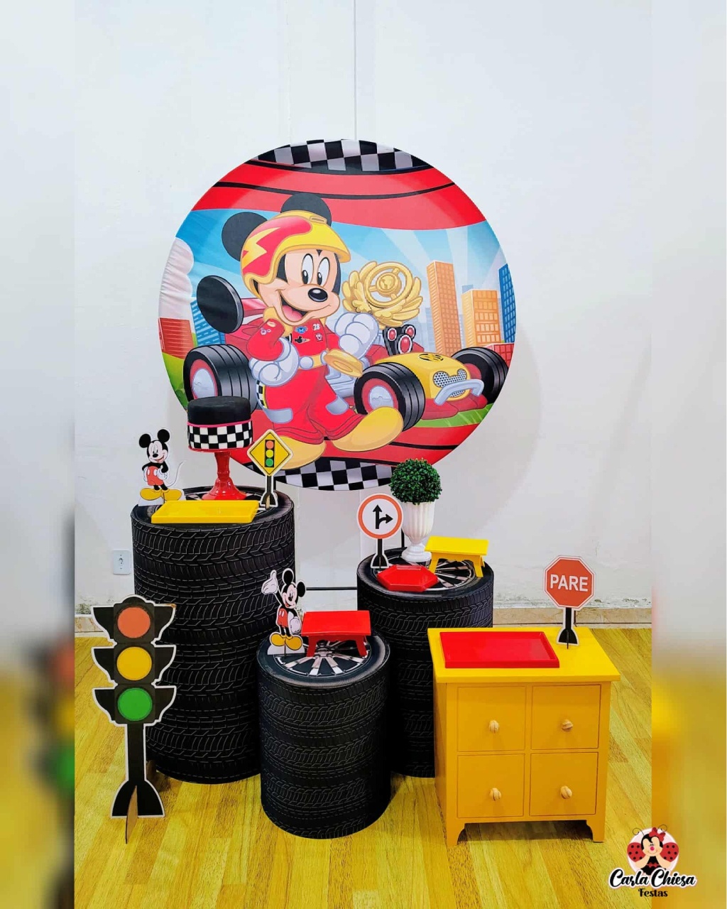 Kit Diamante Mickey S.rodas - CARLA CHIESA FESTAS