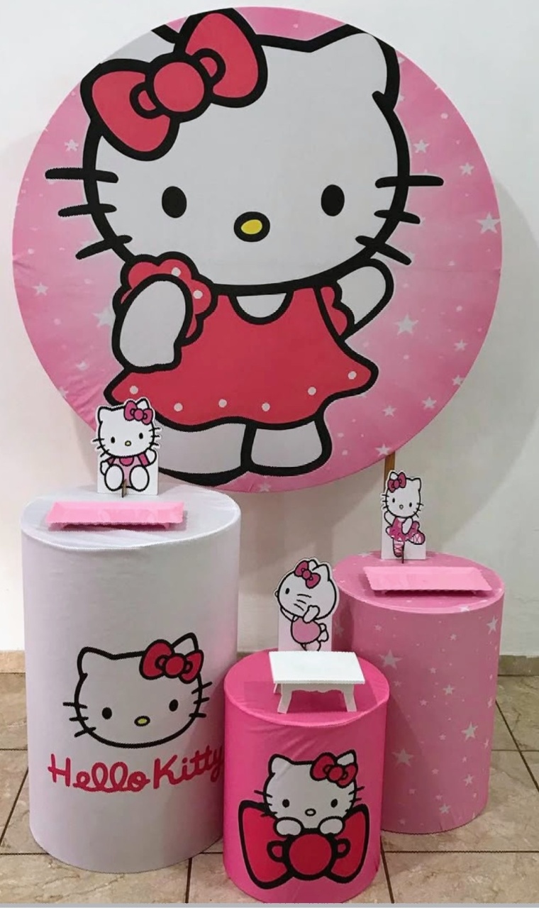 Kit Prata Hello Kitty  - CARLA CHIESA FESTAS
