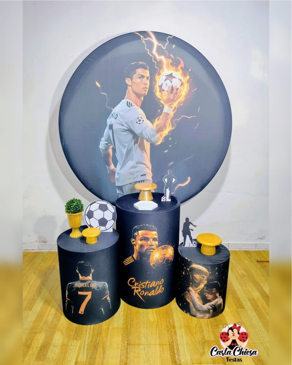 Kit Essencial Cristiano Ronaldo - CARLA CHIESA FESTAS