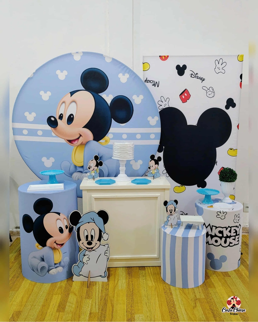 Kit Esmeralda Mickey Baby  - CARLA CHIESA FESTAS