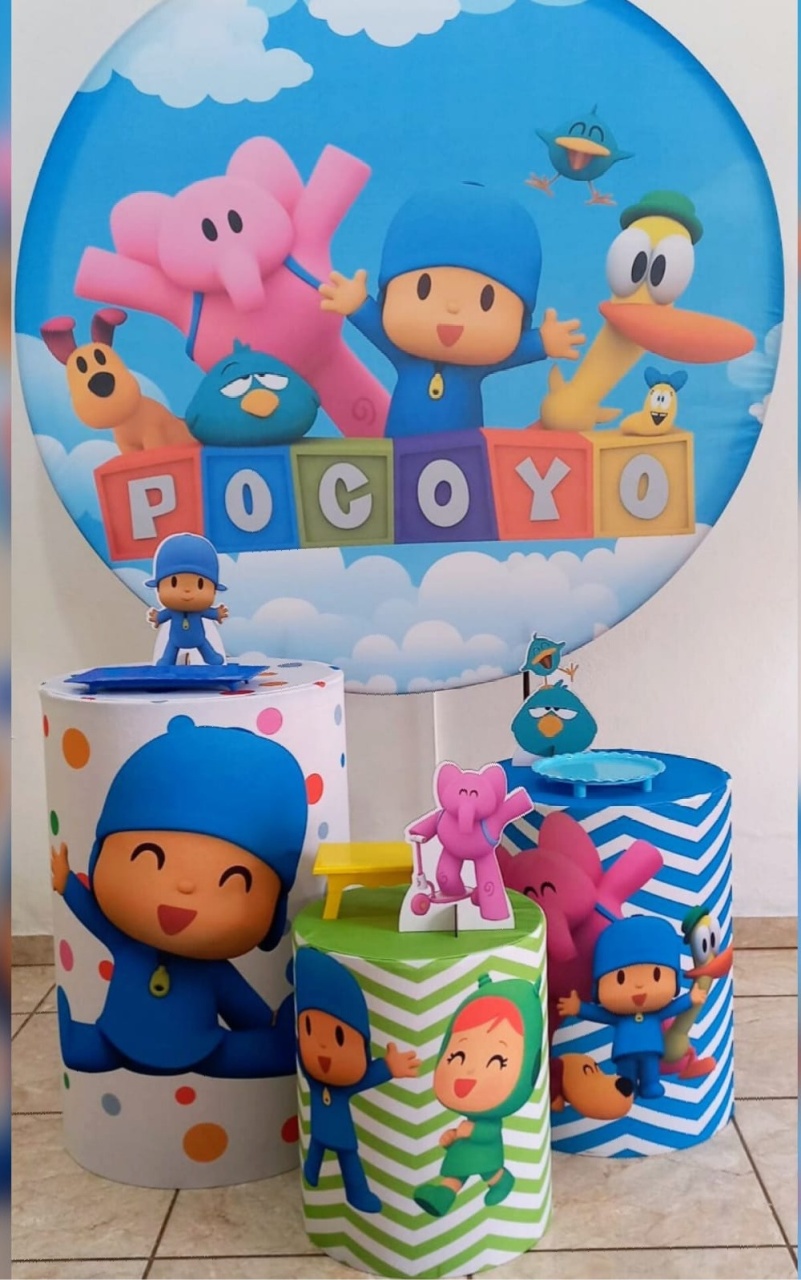 Kit Prata Pocoyo - CARLA CHIESA FESTAS