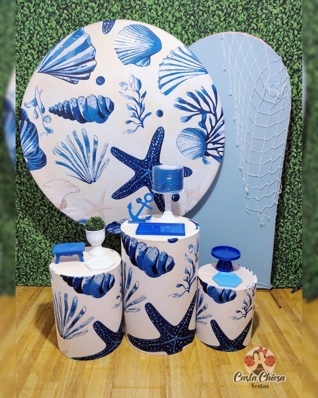 Kit Queridinho Fundo Do Mar Clean - CARLA CHIESA FESTAS