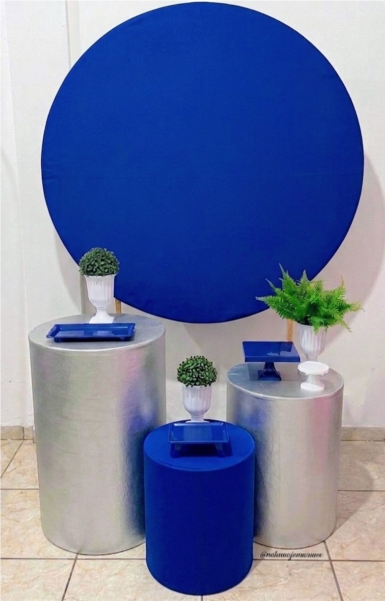 Kit Prata Azul Royal  - CARLA CHIESA FESTAS