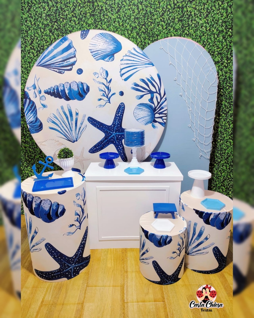 Kit Premium Fundo Do Mar Clean - CARLA CHIESA FESTAS