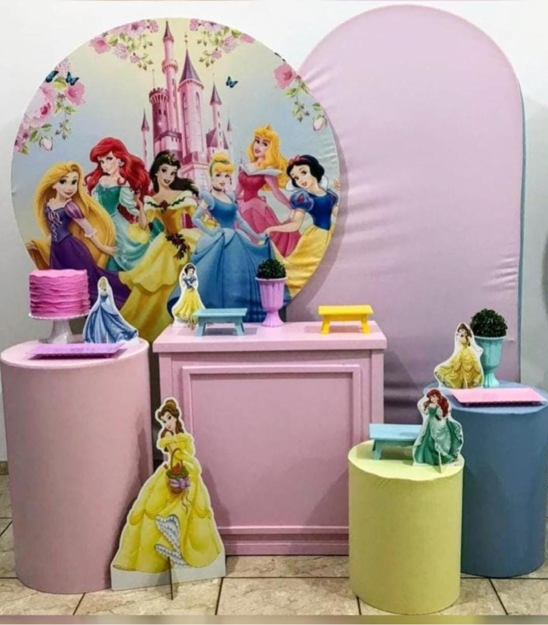 Kit Esmeralda Princesas Disney - CARLA CHIESA FESTAS