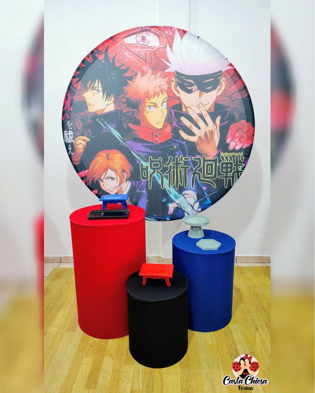 Kit Prata Jujutsu Kaisen - CARLA CHIESA FESTAS