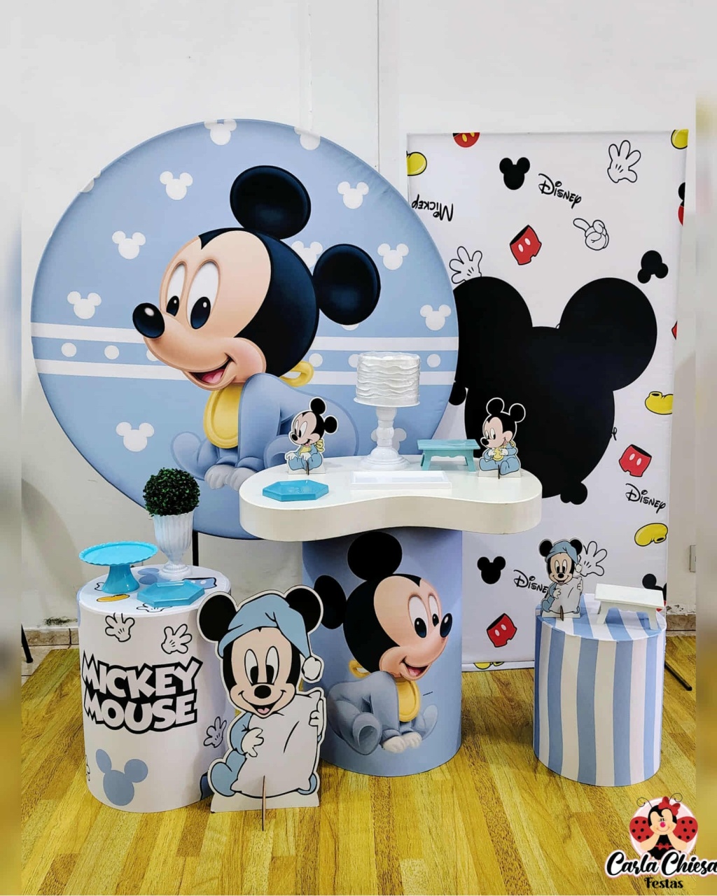Linha Organica Mickey Baby - CARLA CHIESA FESTAS