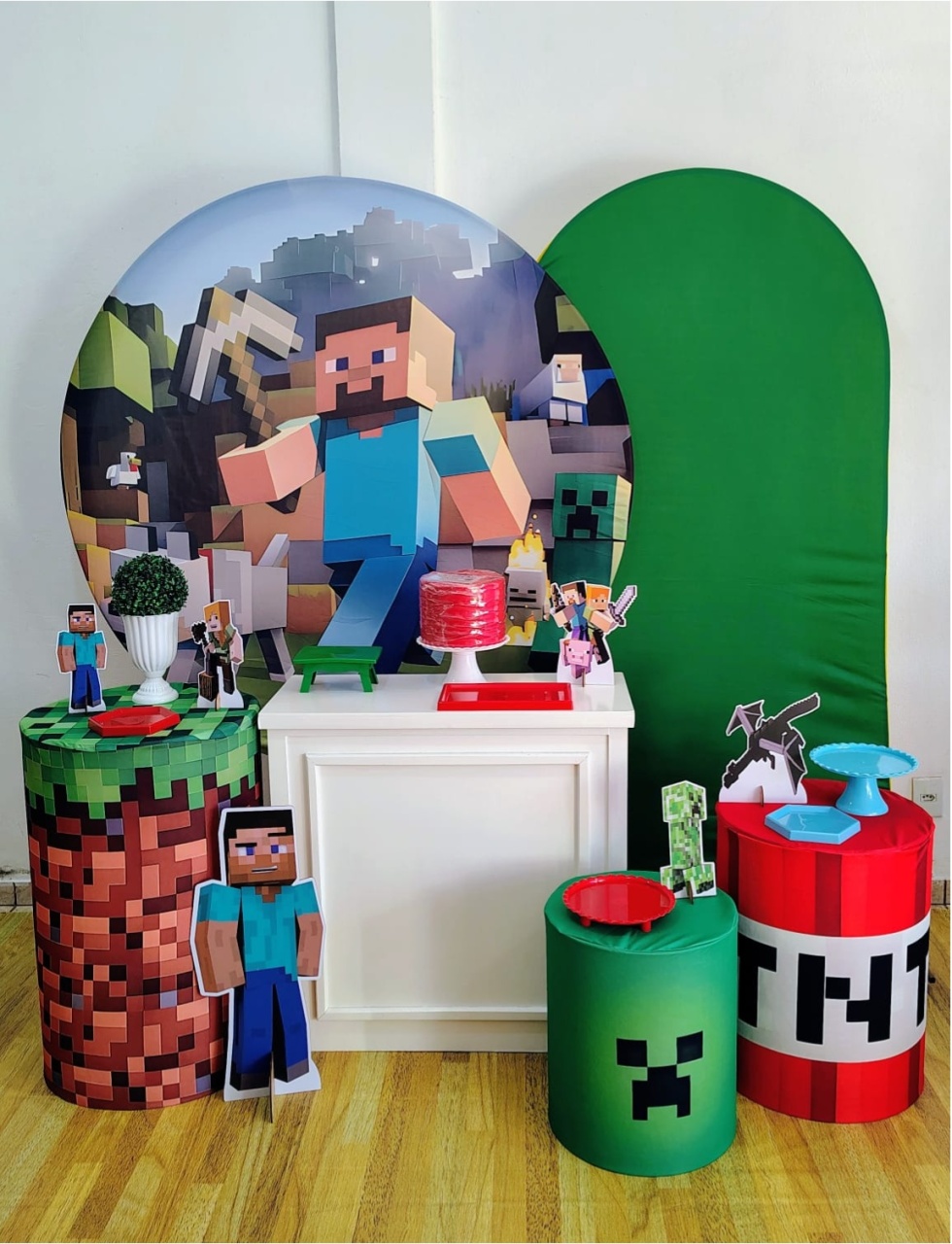 Kit Esmeralda Minecraft - CARLA CHIESA FESTAS