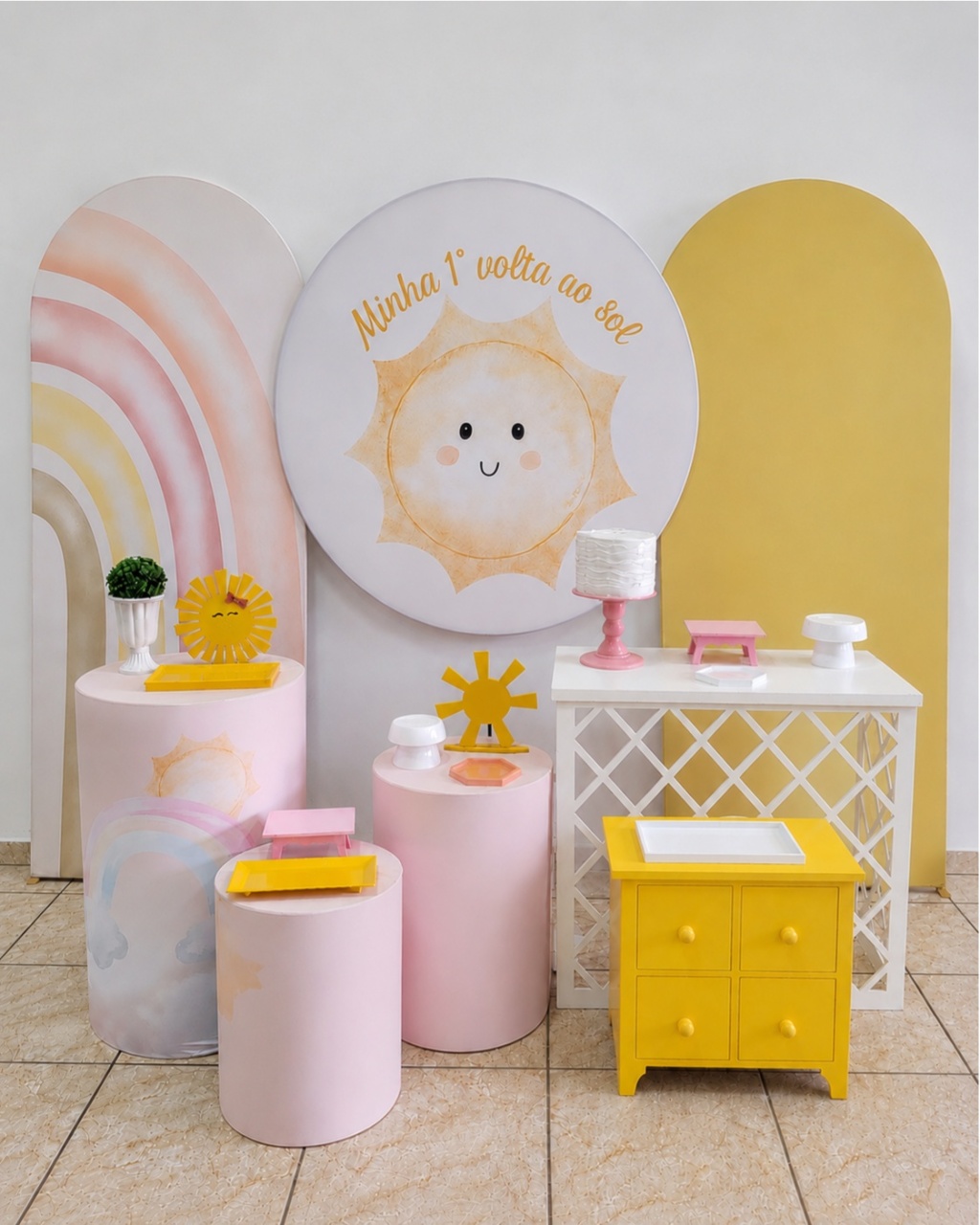 Kit Premium Minha Primeira Volta Ao Sol - CARLA CHIESA FESTAS