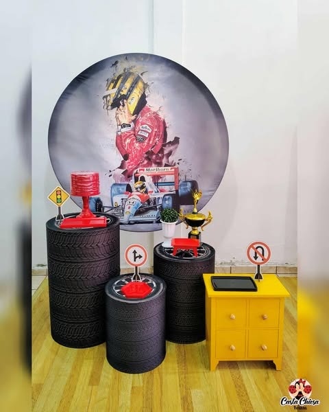 Kit Diamante Senna Formula 1 - CARLA CHIESA FESTAS
