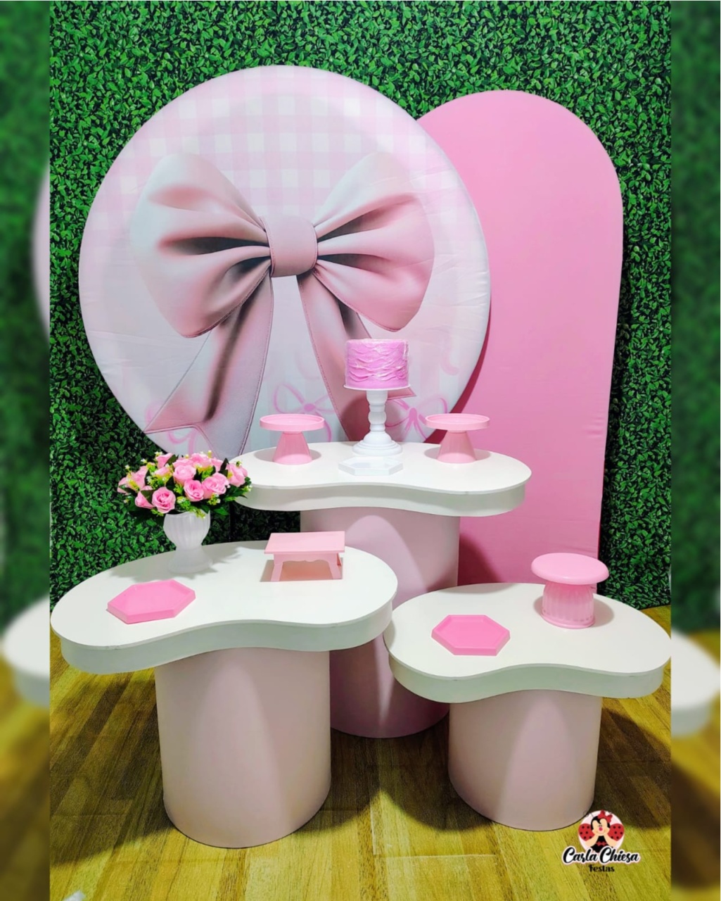 Linha Organica Premium Laço Rosa - CARLA CHIESA FESTAS