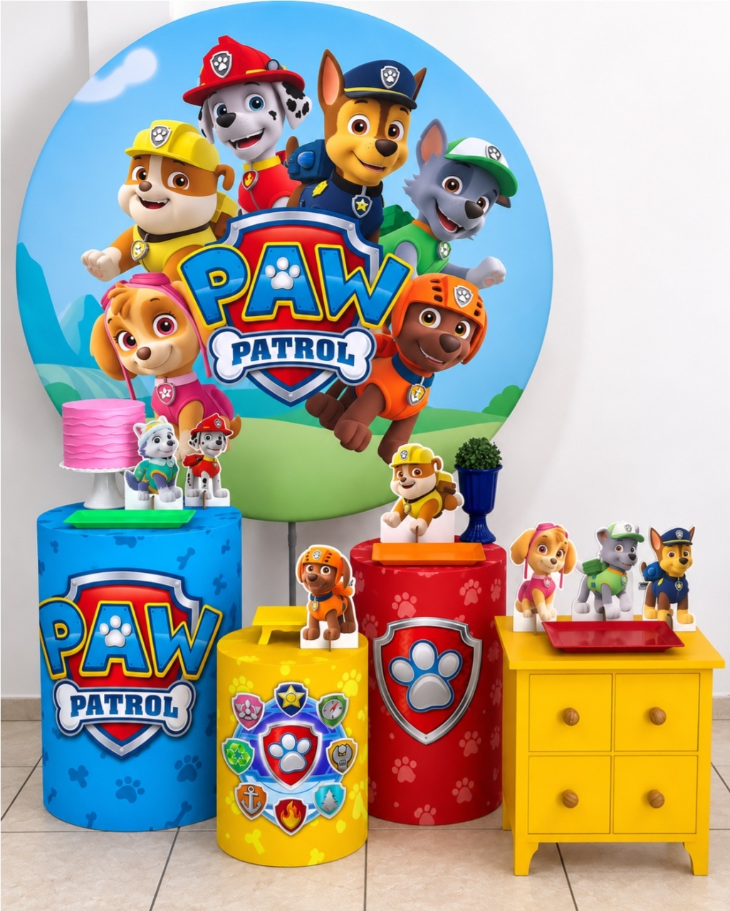 Kit Diamante Patrulha Canina 2 - CARLA CHIESA FESTAS