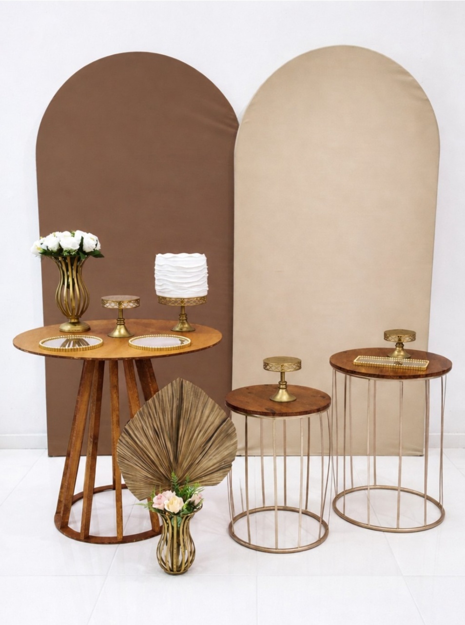 Kiit Premium Marrom E Bege - CARLA CHIESA FESTAS