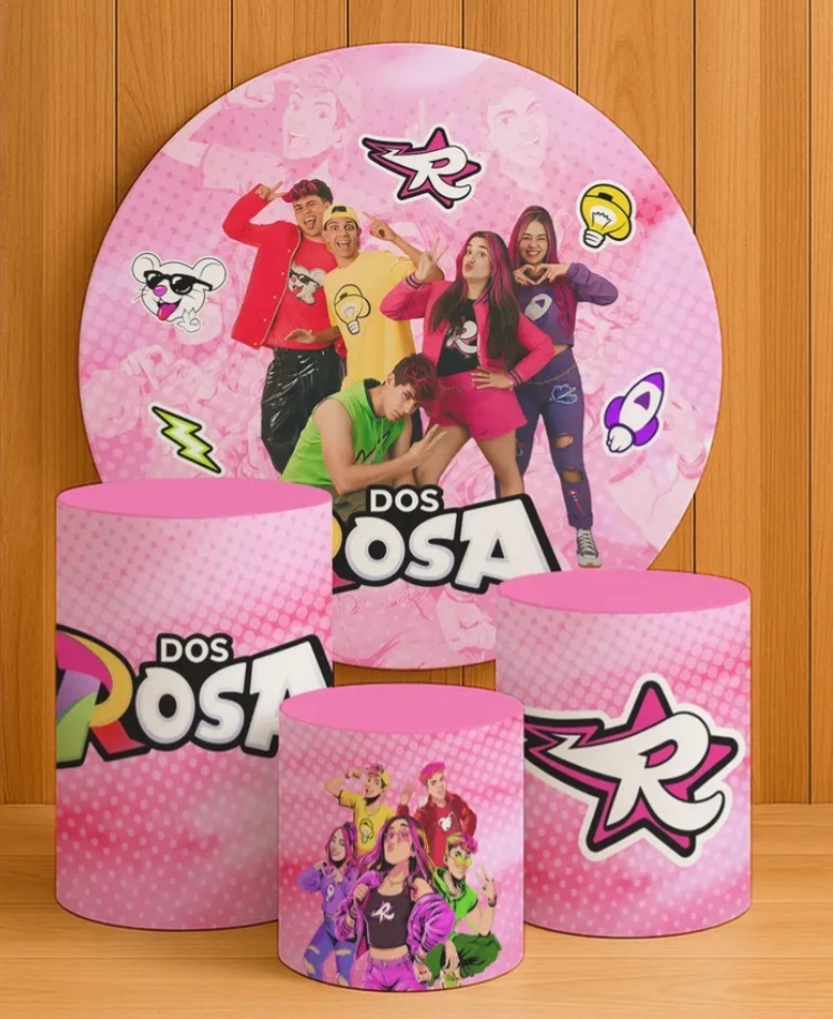 Kit Prata Emilly Vick / dos Rosa - CARLA CHIESA FESTAS