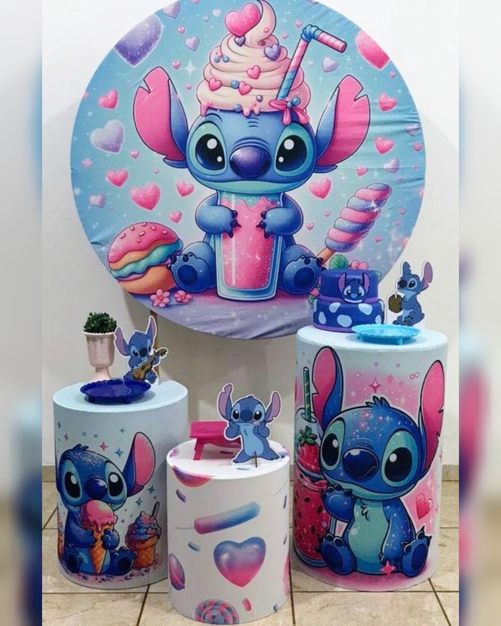 Kit Ouro Stitch 2  - Confeiteiro - CARLA CHIESA FESTAS