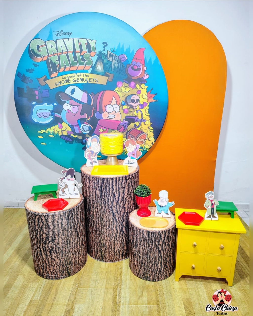 Composição Gravity Falls - CARLA CHIESA FESTAS