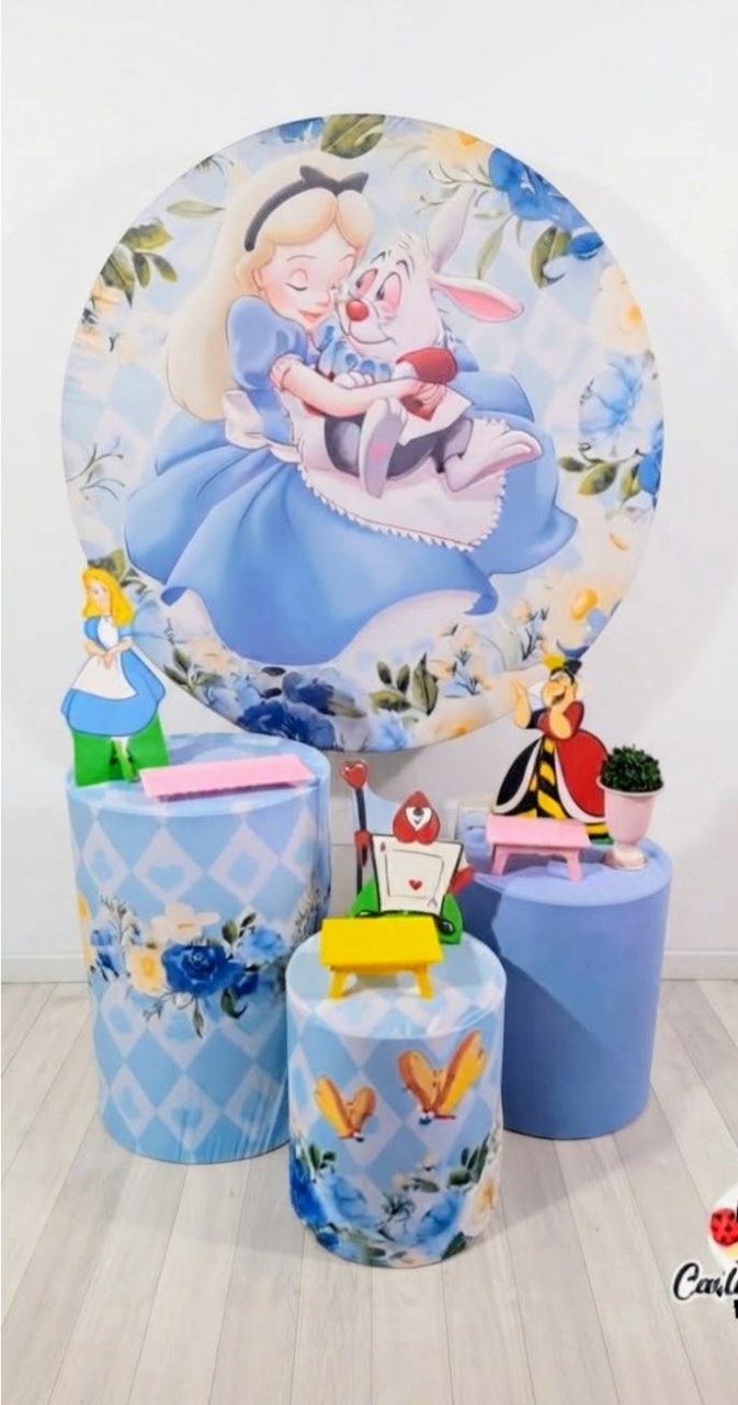 Kit Essencial Alice No País das Maravilhas - CARLA CHIESA FESTAS