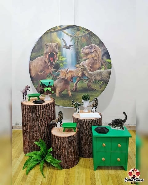 Kit Diamante Dinossauro - CARLA CHIESA FESTAS