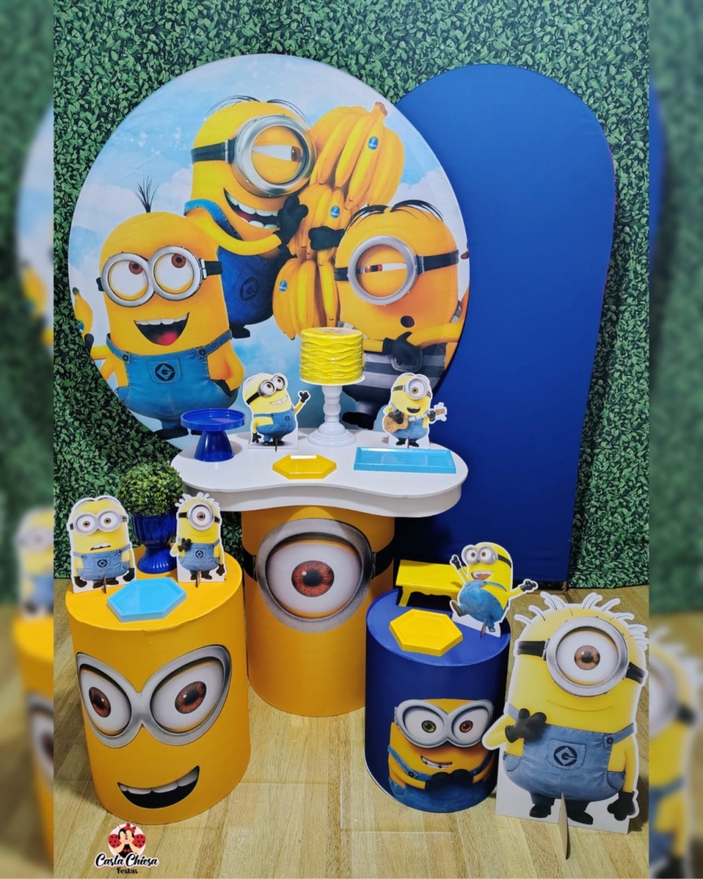 Linha Organica Minions - CARLA CHIESA FESTAS