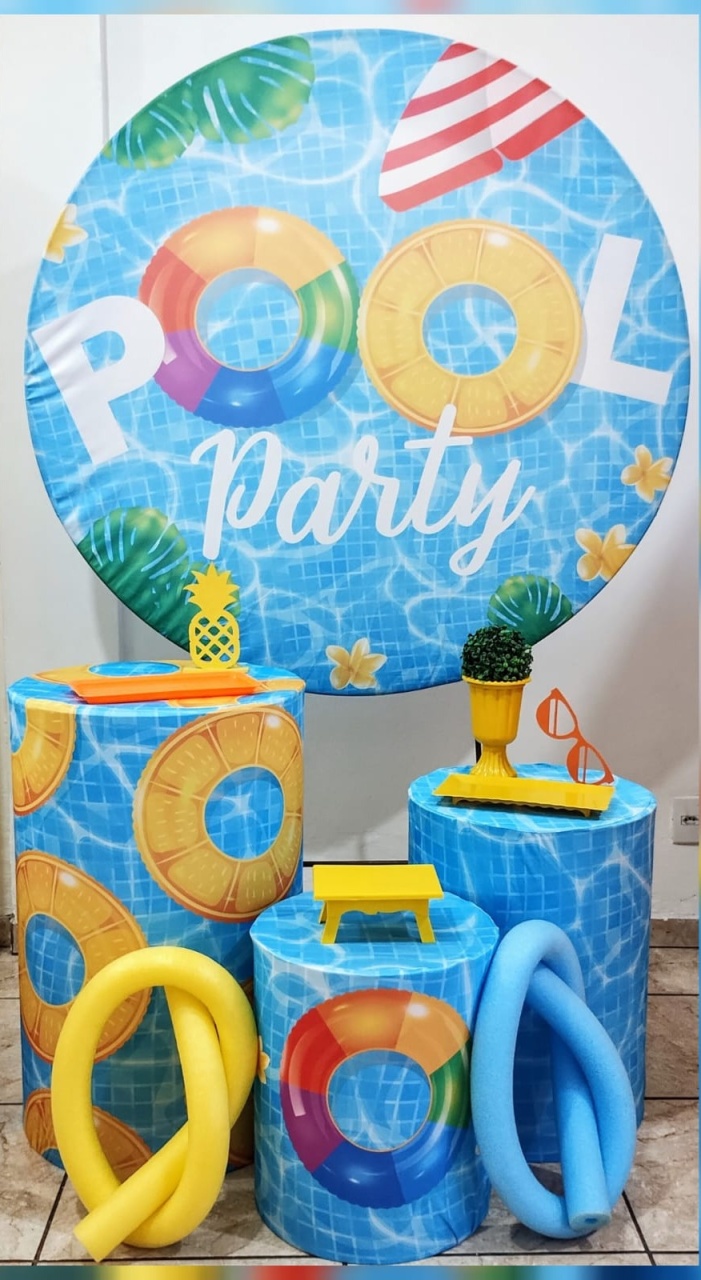 Kit Prata Pool Party 2 - CARLA CHIESA FESTAS