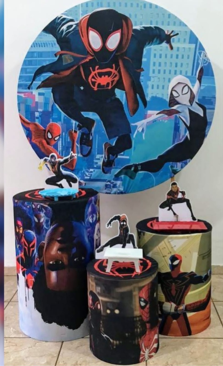 Kit Prata Miles Morales - CARLA CHIESA FESTAS