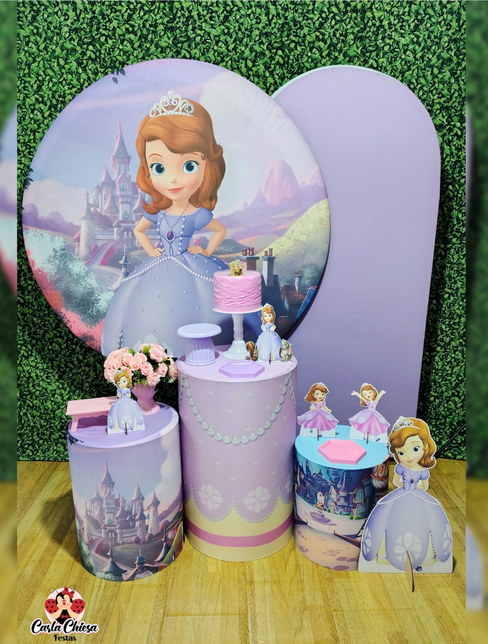 Kit Diamante Princesa Sofia - CARLA CHIESA FESTAS