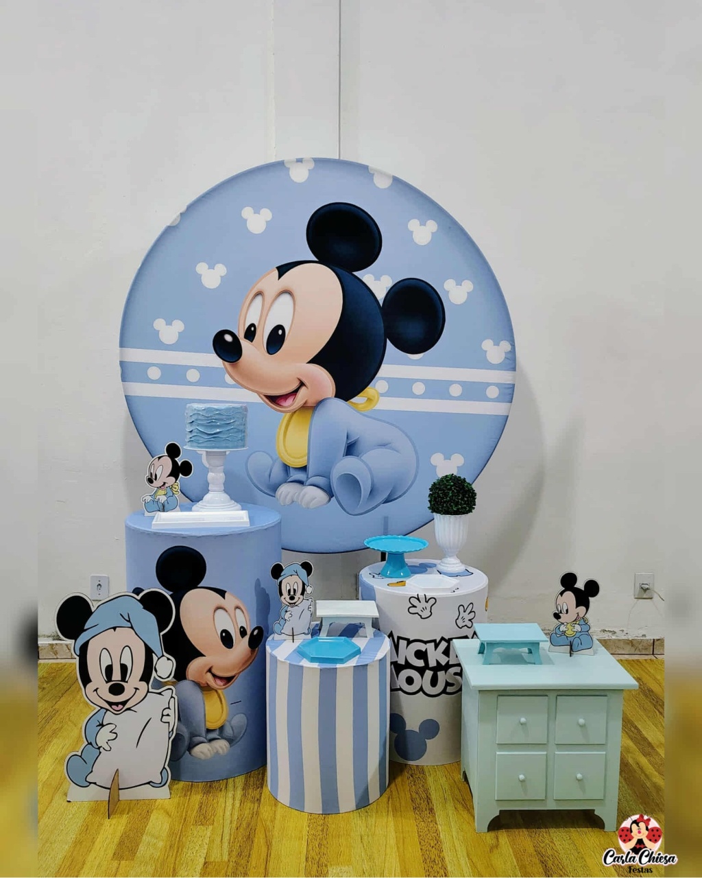 Kit Diamante Mickey Baby - CARLA CHIESA FESTAS