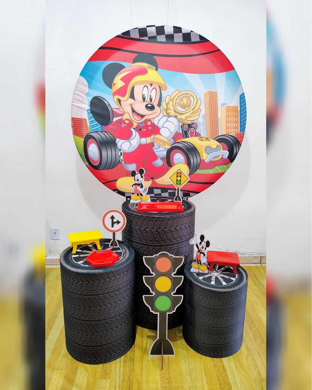 Kit Prata Mickey S.rodas - CARLA CHIESA FESTAS
