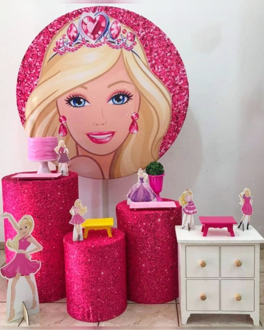 Kit Diamante Barbie Princesa - CARLA CHIESA FESTAS