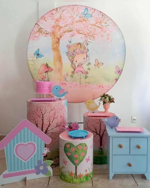 Kit Diamante Jardim Encantado Boneca - CARLA CHIESA FESTAS