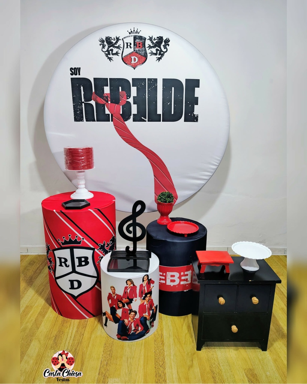 Kit Diamante Rbd Rebelde  - CARLA CHIESA FESTAS