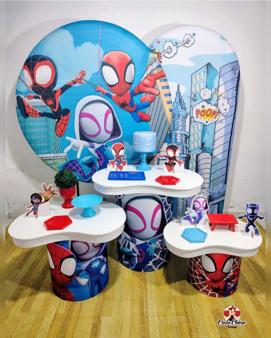 Linha Organica Premium Spidey E Seus Amigos - CARLA CHIESA FESTAS
