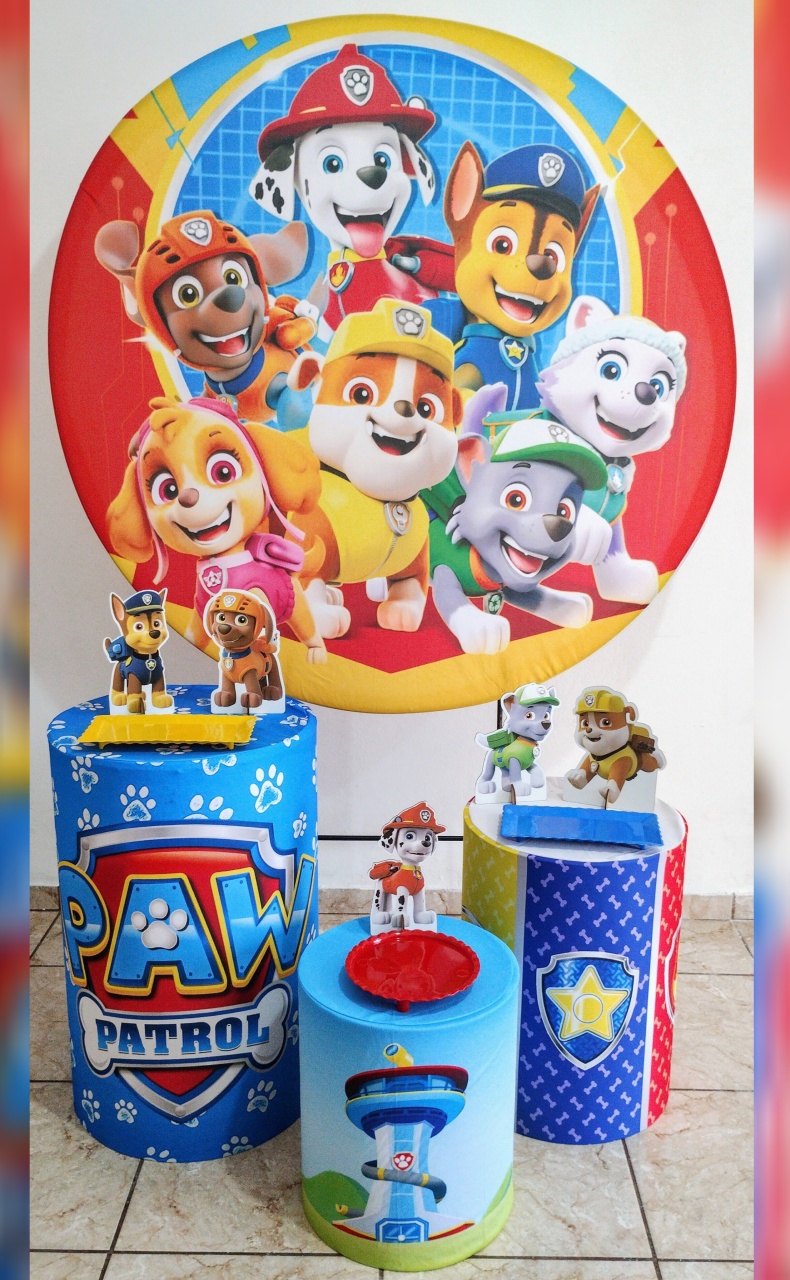 Kit Prata Patrulha Canina - CARLA CHIESA FESTAS